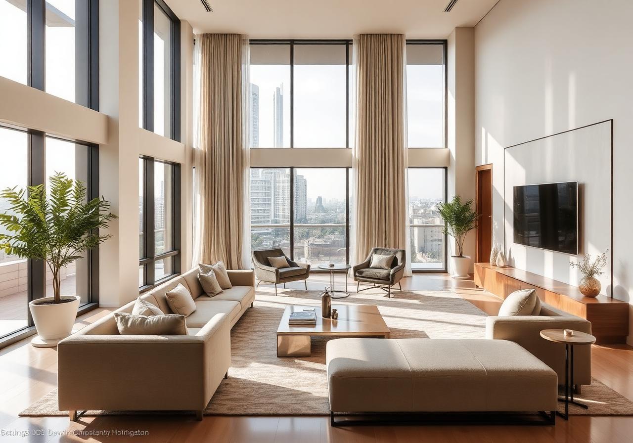 Living room render