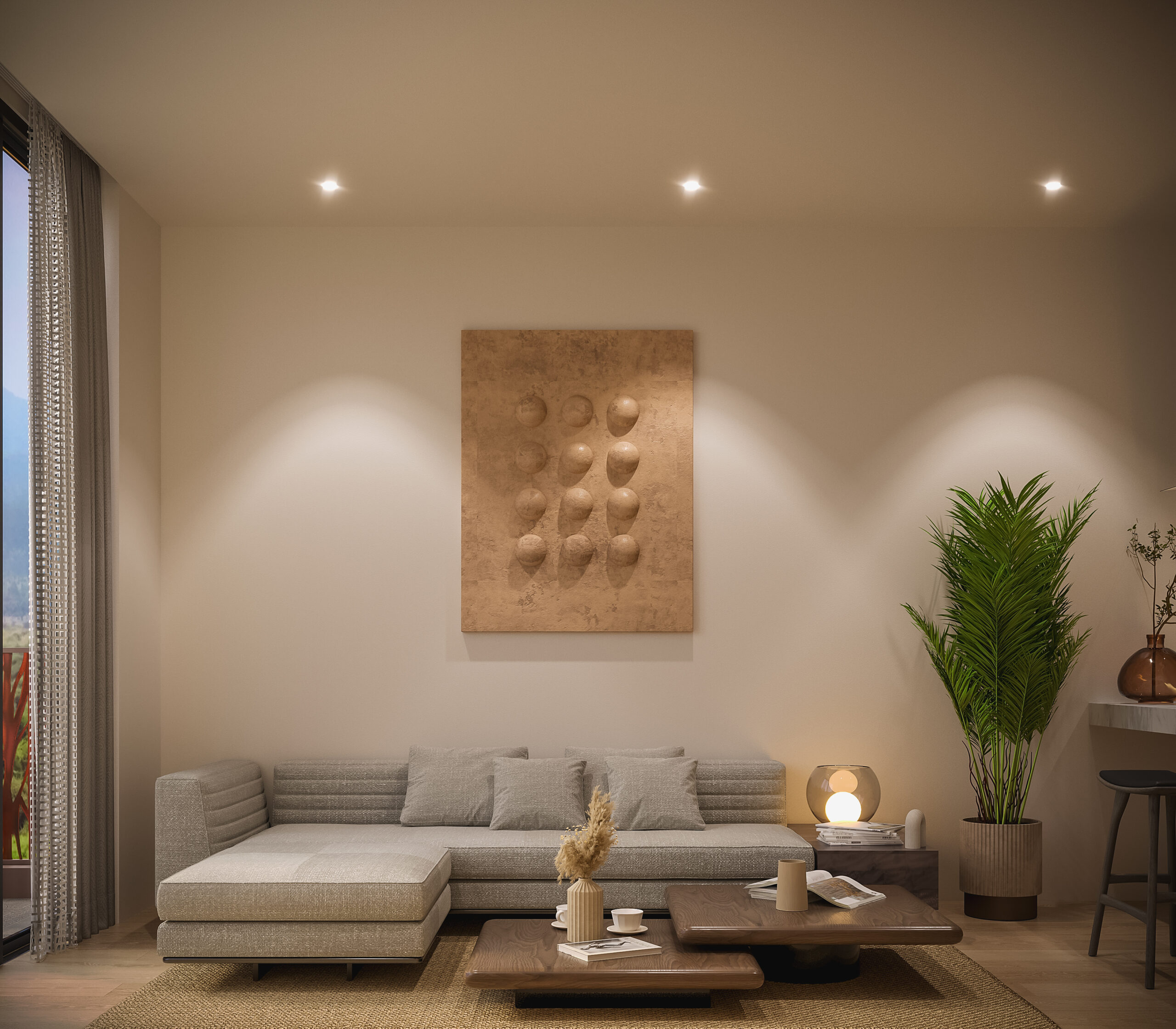 Jabali Towers One-Bedroom Exterior